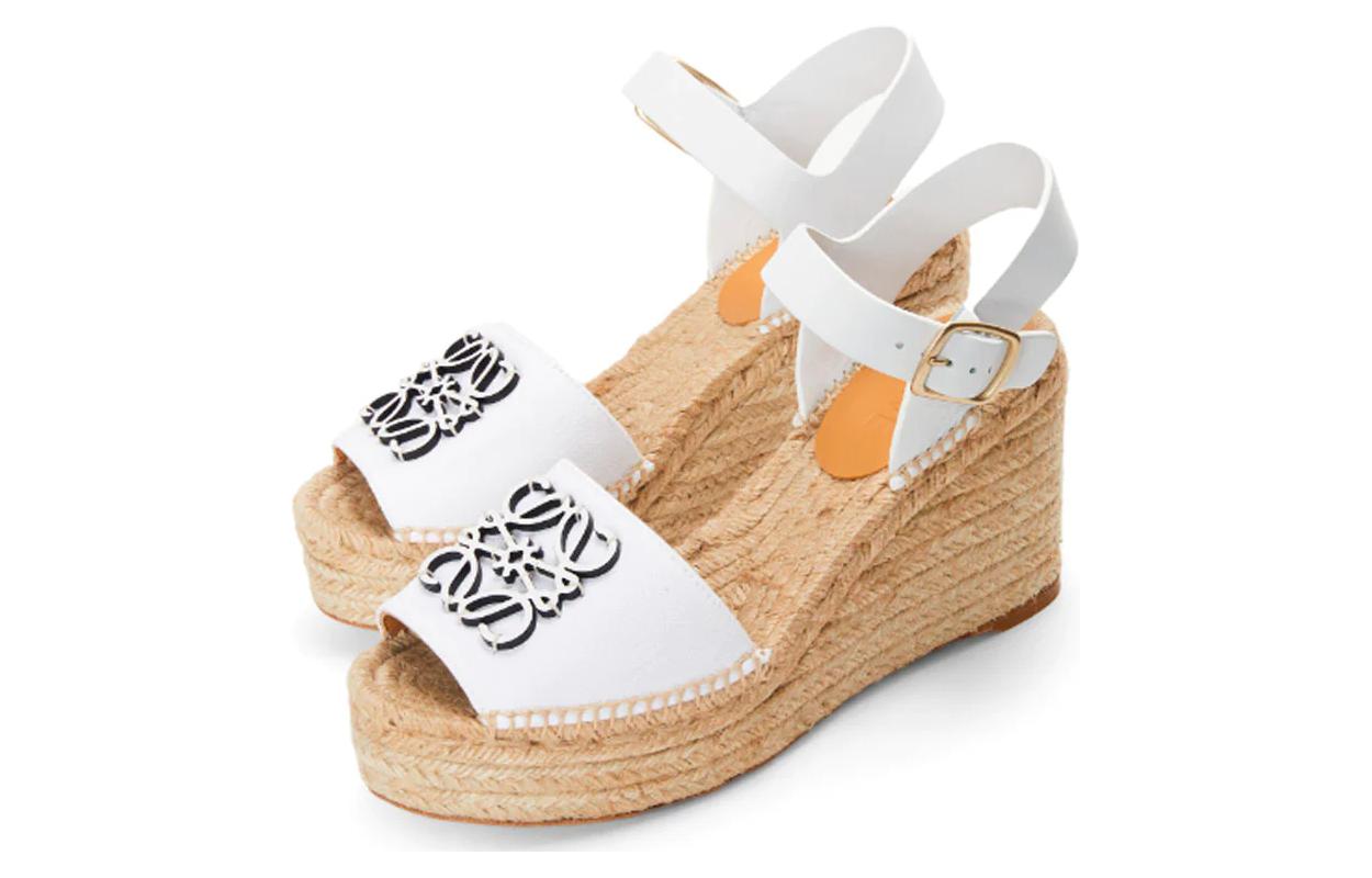 Lookbook (Women) LOEWE Flat Sandal 'White Fashion' L616283X22-2100
