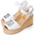 (W) Sandal Rata LOEWE 'Fesyen Putih' L616283X22-2100
