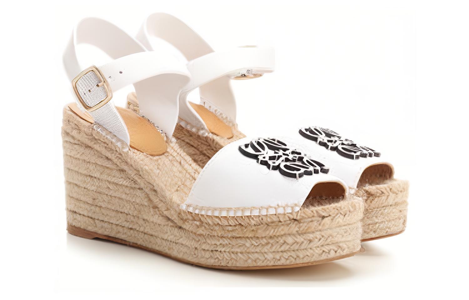 Shop (Women) LOEWE Flat Sandal 'White Fashion' L616283X22-2100
