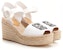 (W) Sandal Rata LOEWE 'Fesyen Putih' L616283X22-2100
