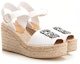 Shop (W) Sandal Rata LOEWE 'Fesyen Putih' L616283X22-2100