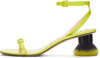 (Women) LOEWE Flat Sandal 'Yellow Leather' L814465X90-4800 (Women) LOEWE Flat Sandal 'Yellow Leather' L814465X90-4800