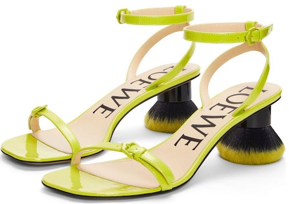 (Women) LOEWE Flat Sandal 'Yellow Leather' L814465X90-4800 Lookbook (Women) LOEWE Flat Sandal 'Yellow Leather' L814465X90-4800