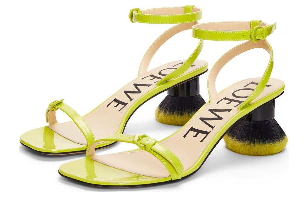 Lookbook (Women) LOEWE Flat Sandal 'Yellow Leather' L814465X90-4800