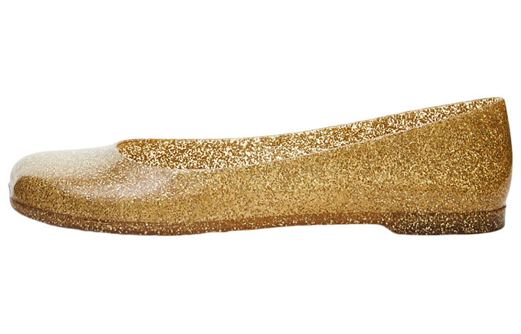 (Women) LOEWE Flat Square Toe 'Gold' L616466X19-9983