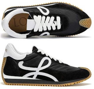 (W) 로에베 나일론 스웨이드 로우탑 블랙 (Loewe Nylon Suede Low-top Black) L815282X88-1102 Shop (W) 로에베 나일론 스웨이드 로우탑 블랙 (Loewe Nylon Suede Low-top Black) L815282X88-1102