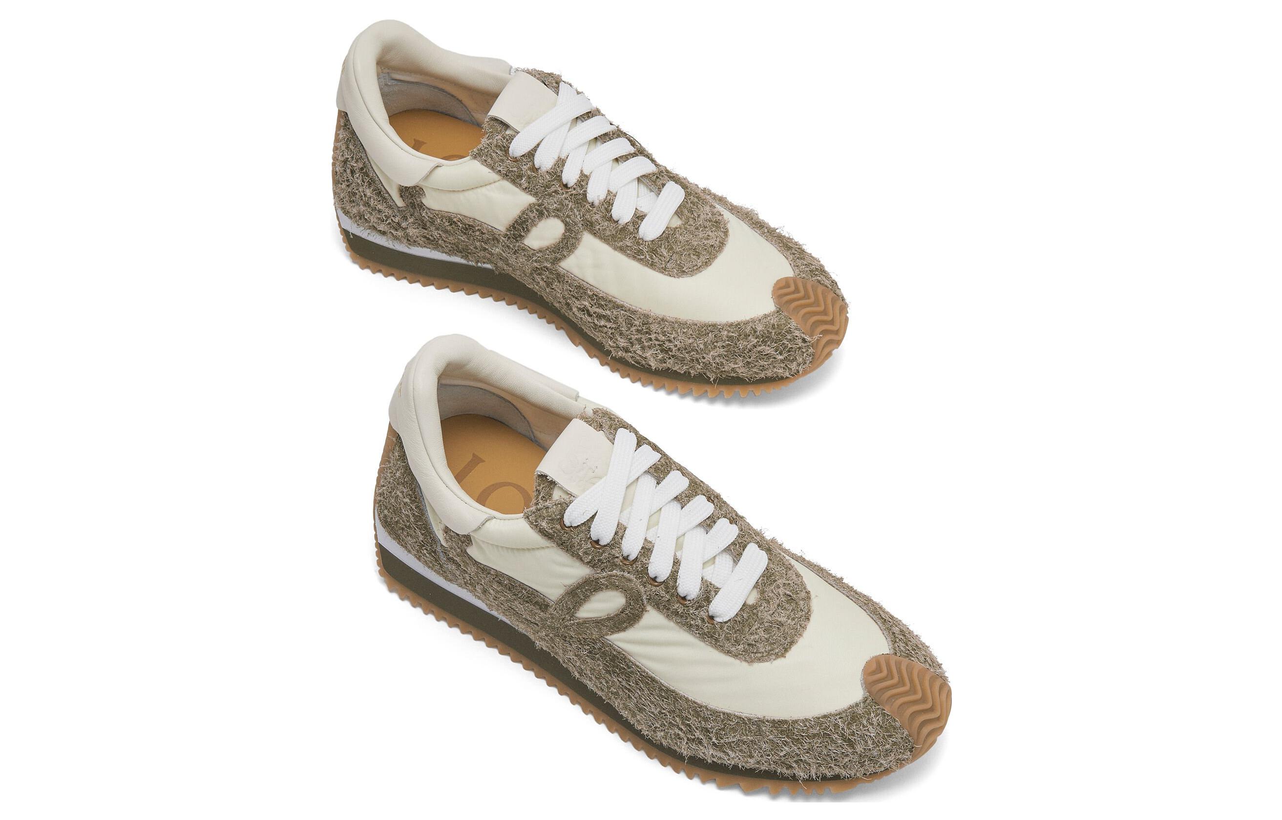 Shop (W) (レディース) LOEWE フロウ ランナー 'ブラウンホワイト' L815282XA5-4253 L815282XA5-4253