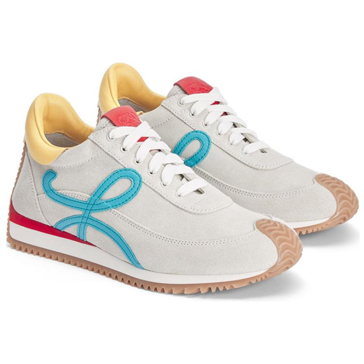 Shop (Women) LOEWE Flow Runner 'Soft White Multi-Color' L814282X42-1952