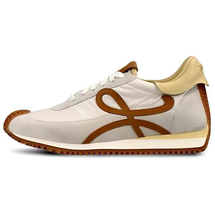 (Women) LOEWE Flow Runner 'White Medium Concealer' L815282XA1-2853