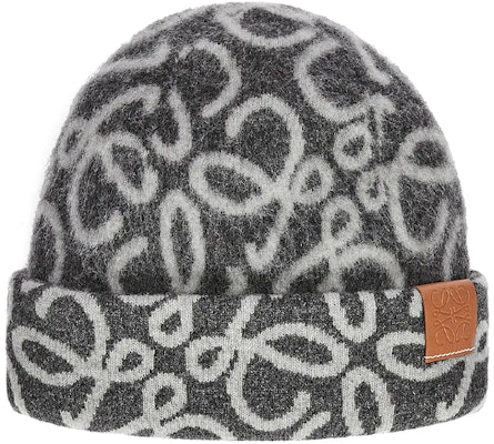 (Women) LOEWE Full Pattern Wool Nylon Knit Hat Beige/Gray. F811487X46 Purchase (Women) LOEWE Full Pattern Wool Nylon Knit Hat Beige/Gray. F811487X46