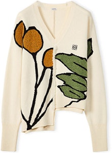 (W) LOEWE FW21 アシンメトリーモヘアウールセーター ライトブラウン S800Y14K27-2370 Buy (W) LOEWE FW21 アシンメトリーモヘアウールセーター ライトブラウン S800Y14K27-2370