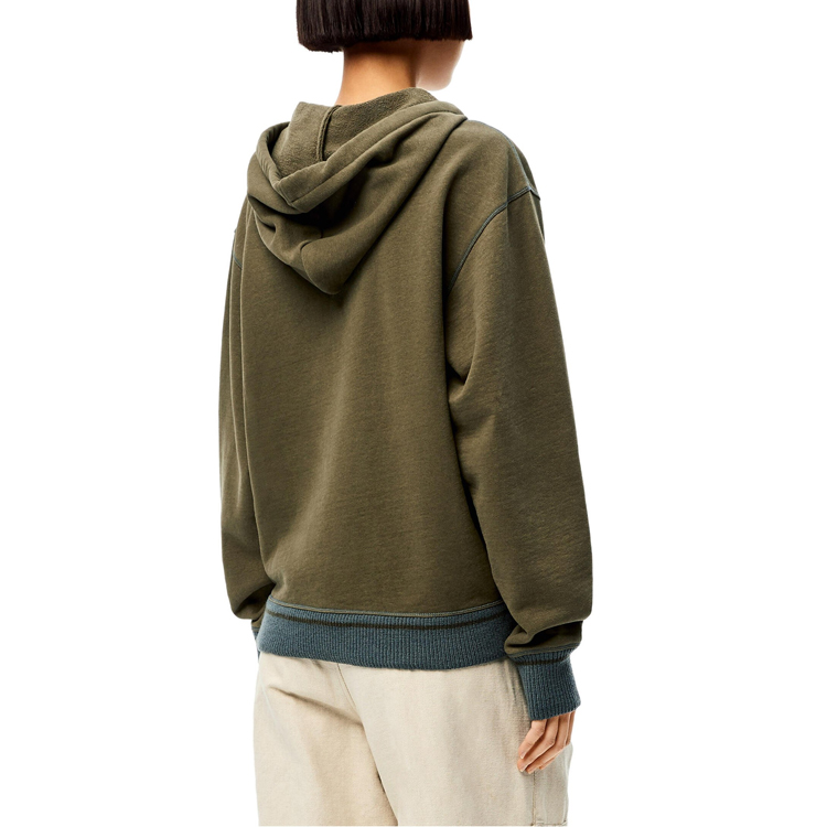 (Women) LOEWE FW21 Green Anagram Geometric Hoodie. S359341XAQ-4120 圖 5