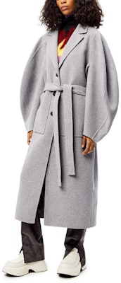 (W) LOEWE 2021秋冬灰色长袖腰带大衣. S540Y01X23-1120 Purchase (W) LOEWE 2021秋冬灰色长袖腰带大衣. S540Y01X23-1120