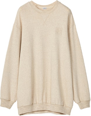 (Women) LOEWE FW21 Long Sleeve Sweatshirt Dress Beige Women. S359Y24X10-2110 Order (Women) LOEWE FW21 Long Sleeve Sweatshirt Dress Beige Women. S359Y24X10-2110