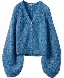 (W) ロエベ FW21 モヘア ルーズフィット ニット セーター ブルーカラー S359Y16K08-8890 Buy (W) ロエベ FW21 モヘア ルーズフィット ニット セーター ブルーカラー S359Y16K08-8890