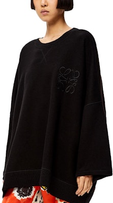 (Women) LOEWE FW21 Oversized Anagram Sweatshirt Black S359341XB0-1103 Lookbook (Women) LOEWE FW21 Oversized Anagram Sweatshirt Black S359341XB0-1103