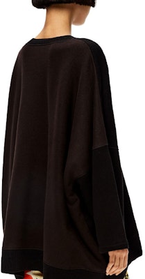 (Women) LOEWE FW21 Oversized Anagram Sweatshirt Black S359341XB0-1103 Shop (Women) LOEWE FW21 Oversized Anagram Sweatshirt Black S359341XB0-1103