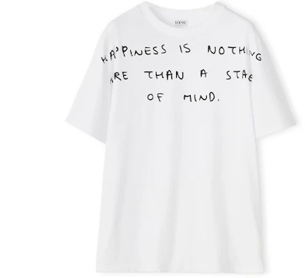 (W) LOEWE FW21 字母刺繡純棉T恤 白色 S359333XCD-2100 Order (W) LOEWE FW21 字母刺繡純棉T恤 白色 S359333XCD-2100