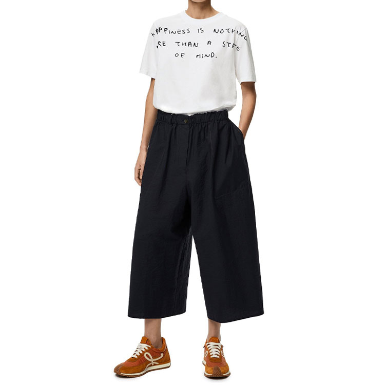 Lookbook (W) LOEWE FW21 字母刺繡純棉T恤 白色 S359333XCD-2100