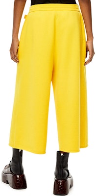 (Women) LOEWE FW21 Yellow Cashmere Logo Knit Casual Pants. S540Y17K37-8100 Shop (Women) LOEWE FW21 Yellow Cashmere Logo Knit Casual Pants. S540Y17K37-8100