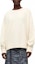 Shop (Women) LOEWE FW22 Beige Crewneck Pullover Sweater Long Sleeve. S540Y14KB7