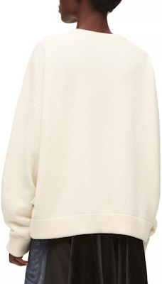 (Women) LOEWE FW22 Beige Crewneck Pullover Sweater Long Sleeve. S540Y14KB7 Purchase (Women) LOEWE FW22 Beige Crewneck Pullover Sweater Long Sleeve. S540Y14KB7