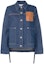 Order (Women) LOEWE FW22 Blue Denim Jacket with Collared Button-Down Design S359Y50X21-5380