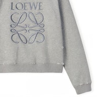 (W) LOEWE FW22 灰色刺繡Logo圓領衛衣 S359Y24X15-1440 Sizing (W) LOEWE FW22 灰色刺繡Logo圓領衛衣 S359Y24X15-1440