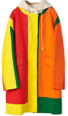 (Women) LOEWE FW22 Coated Denim Contrast Parka Jacket Beige. S359Y01X43-2423 Buy (Women) LOEWE FW22 Coated Denim Contrast Parka Jacket Beige. S359Y01X43-2423