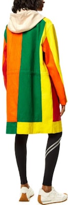 (Women) LOEWE FW22 Coated Denim Contrast Parka Jacket Beige. S359Y01X43-2423 Shop (Women) LOEWE FW22 Coated Denim Contrast Parka Jacket Beige. S359Y01X43-2423