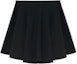 Order (Women) LOEWE FW23 Black Solid Mid-Rise Wool Casual Skirt S540Y08XA5-1100