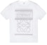 Order (Women) LOEWE FW23 Graphic Logo Print White Relaxed Fit Short Sleeve T-Shirt. S359Y22X44-2116