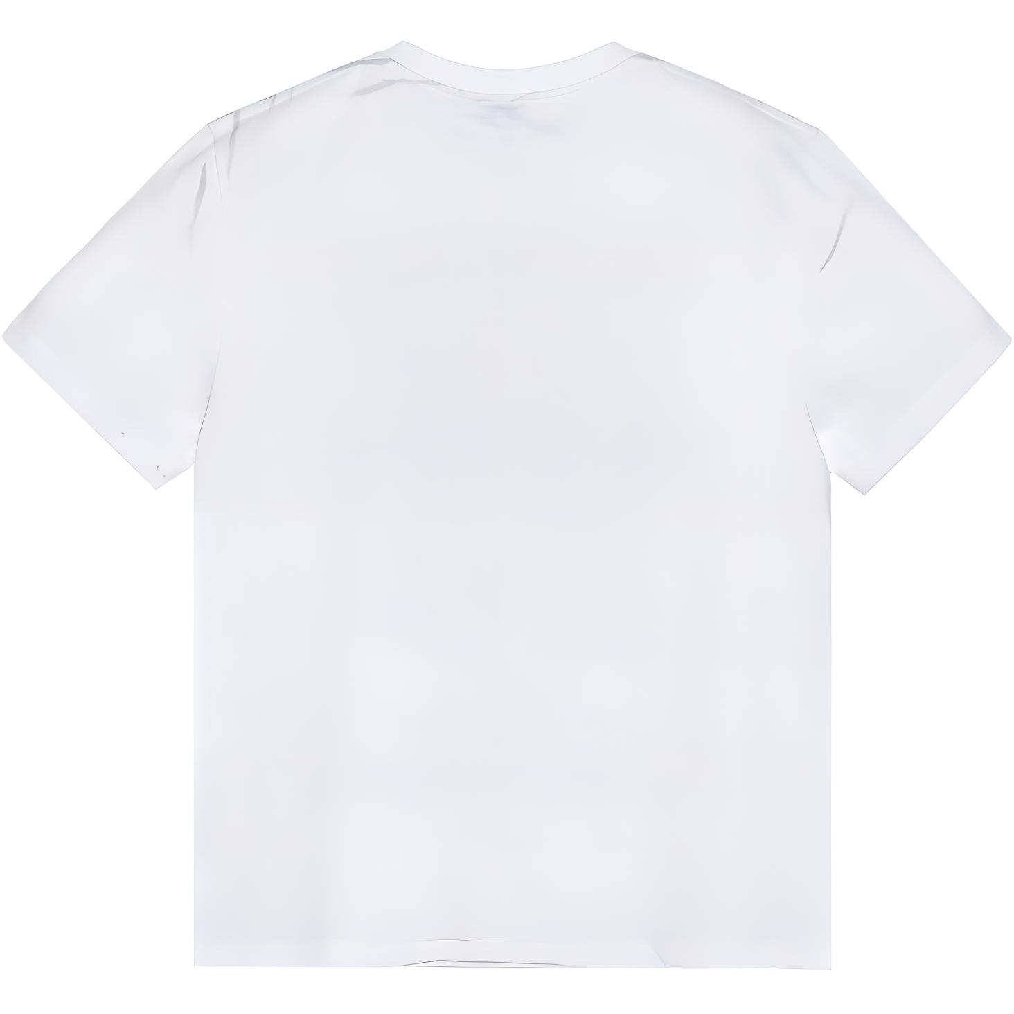 Lookbook (W) LOEWE 2023秋冬 图案Logo印花白色宽松版短袖T恤 S359Y22X44-2116