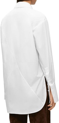 (W) LOEWE FW23 純色摺疊長袖襯衫 - 白色 S540Y05X60-2090 Purchase (W) LOEWE FW23 純色摺疊長袖襯衫 - 白色 S540Y05X60-2090