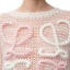 Details for (W) LOEWE FW24 Pink Logo Jacquard Knit Sweater - Crewneck, Lengan Panjang. S359Y14KCS-2102