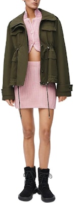 (Women) LOEWE FW24 Single-Breasted Long Sleeve Parka in Tea Glaze. S359Y02XBZ-8967 Lookbook (Women) LOEWE FW24 Single-Breasted Long Sleeve Parka in Tea Glaze. S359Y02XBZ-8967