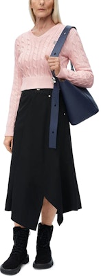 (Women) LOEWE FW24 Baby Pink V-Neck Embroidered Logo Knit Cardigan. S359Y14KFG-7080 Purchase (Women) LOEWE FW24 Baby Pink V-Neck Embroidered Logo Knit Cardigan. S359Y14KFG-7080