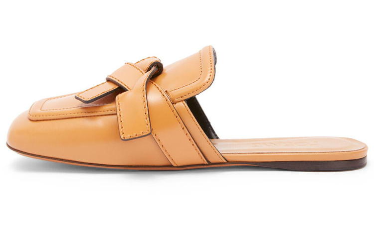 (W) LOEWE Gate Flat Mule 'Brown'