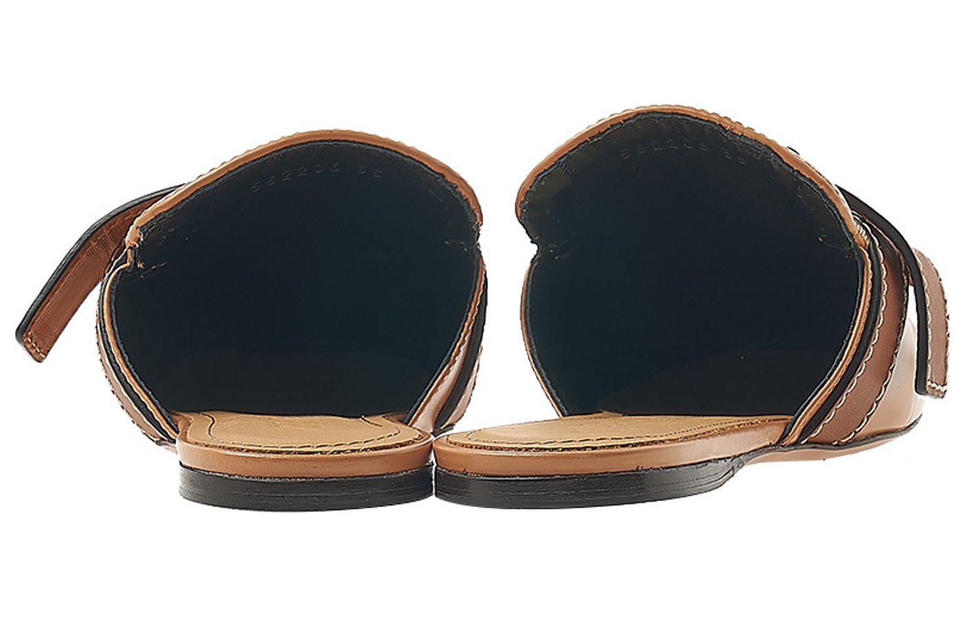 (W) LOEWE Gate Flat Mule 'Light Brown' 圖 4