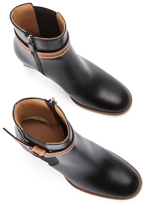 (Women) LOEWE Gate High Heels 'Black' 'Simplified Casual Block Heel Leather' L815286X05-1329 Purchase (Women) LOEWE Gate High Heels 'Black' 'Simplified Casual Block Heel Leather' L815286X05-1329