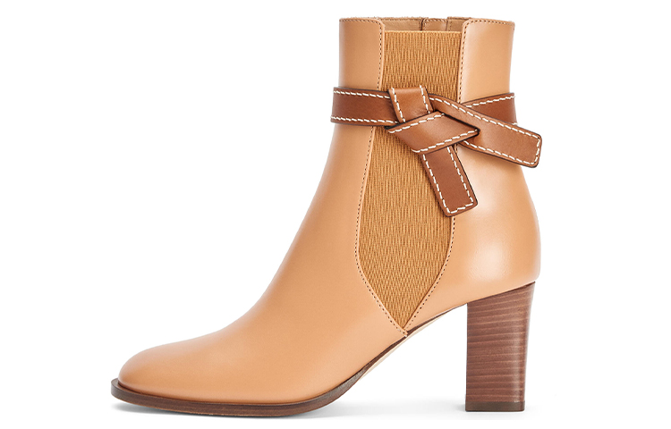 (W) LOEWE Gate Mid-Top 'Brown Leather Boot'