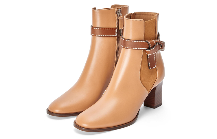 (W) LOEWE Gate Mid-Top 'Brown Leather Boot' 圖 3