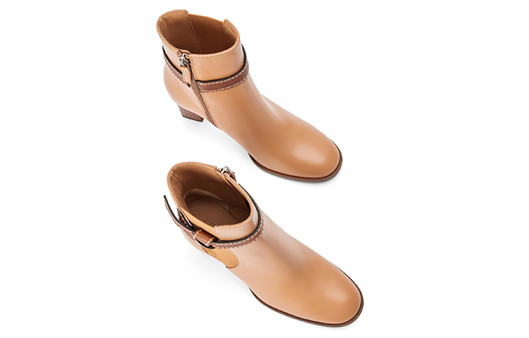 (W) LOEWE Gate Mid-Top 'Brown Leather Boot' 圖 4