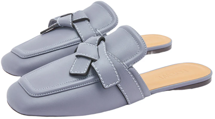 (Women) LOEWE Gate Mule 'Grey Blue' L814379X16-1360 Lookbook (Women) LOEWE Gate Mule 'Grey Blue' L814379X16-1360