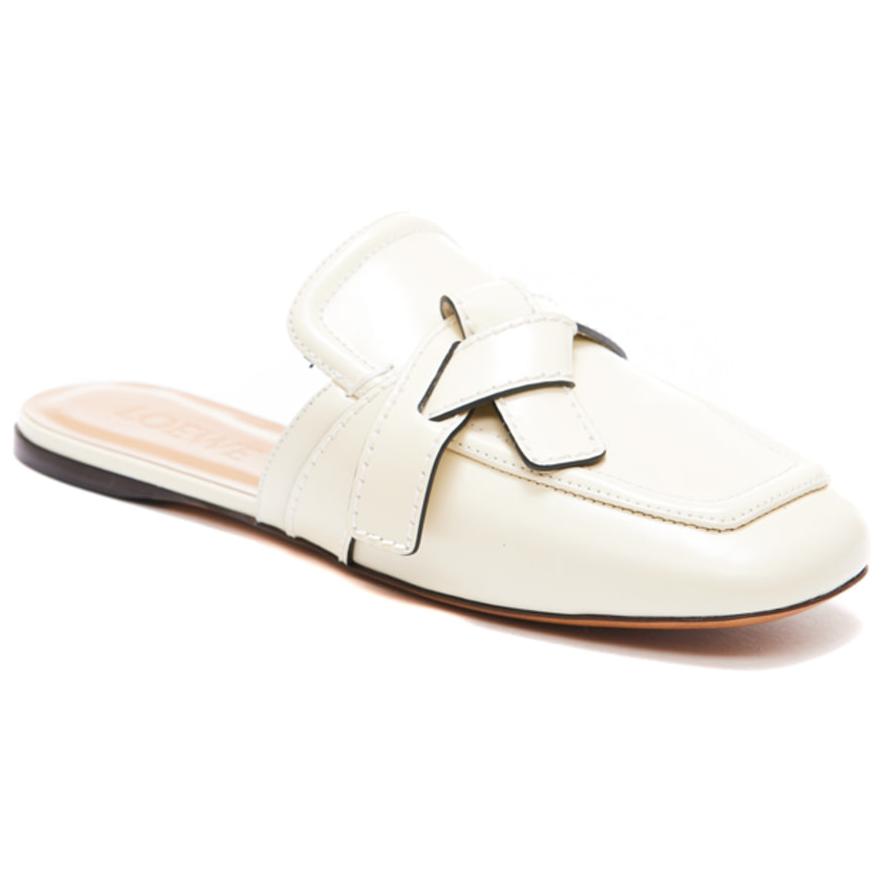 (W) LOEWE Gate Mules 'White' 圖 2