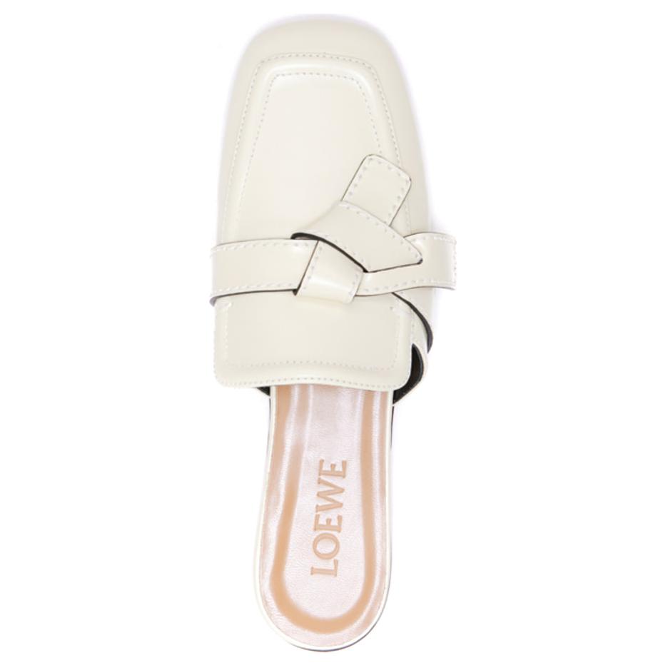 (W) LOEWE Gate Mules 'White' 圖 3