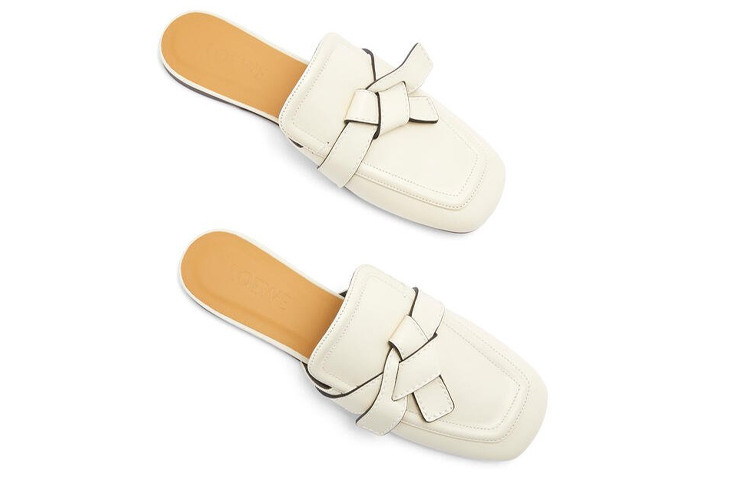 (W) LOEWE Gate Mules 'White' 圖 5