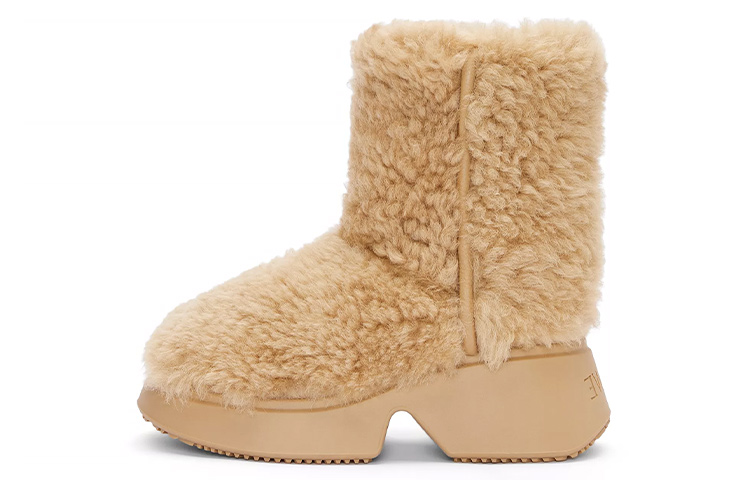 (Women) LOEWE High-Top Boot 'Beige' L815285X52-2586