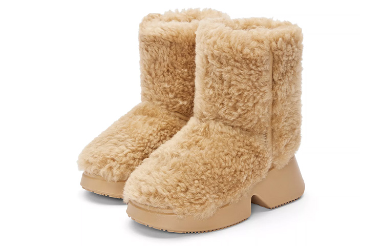 Lookbook (W) LOEWE 高帮靴 '米色' L815285X52-2586