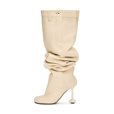(W) LOEWE High-Top Boots 'Elegant CMFT Beige'